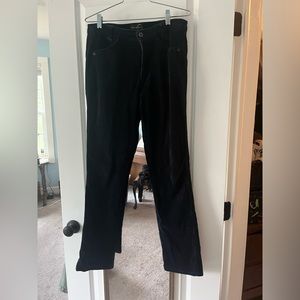 Vintage high waisted navy blue corduroy pants